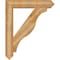 Ekena Millwork Funston Arts & Crafts Rough Sawn Bracket, Western Red Cedar, 6"W x 38"D x 46"H BKT06X38X46FST03RWR - alternate 3